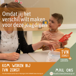 Vacature Begeleider of Verzorgende IG Zorg Binnen Onderwijs (12+)